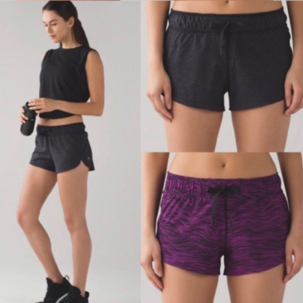 Lululemon reversible shorts